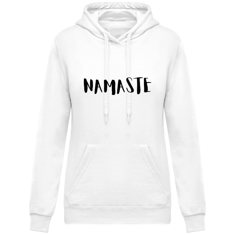 Sweatshirt à capuche namaste - Femme