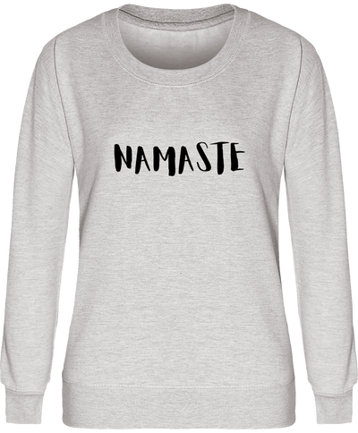 Sweatshirt namaste - Femme