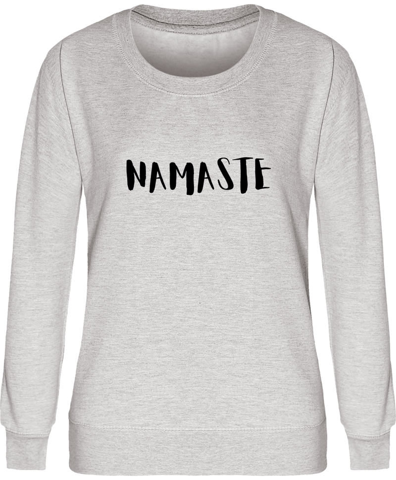 Sweatshirt namaste - Femme