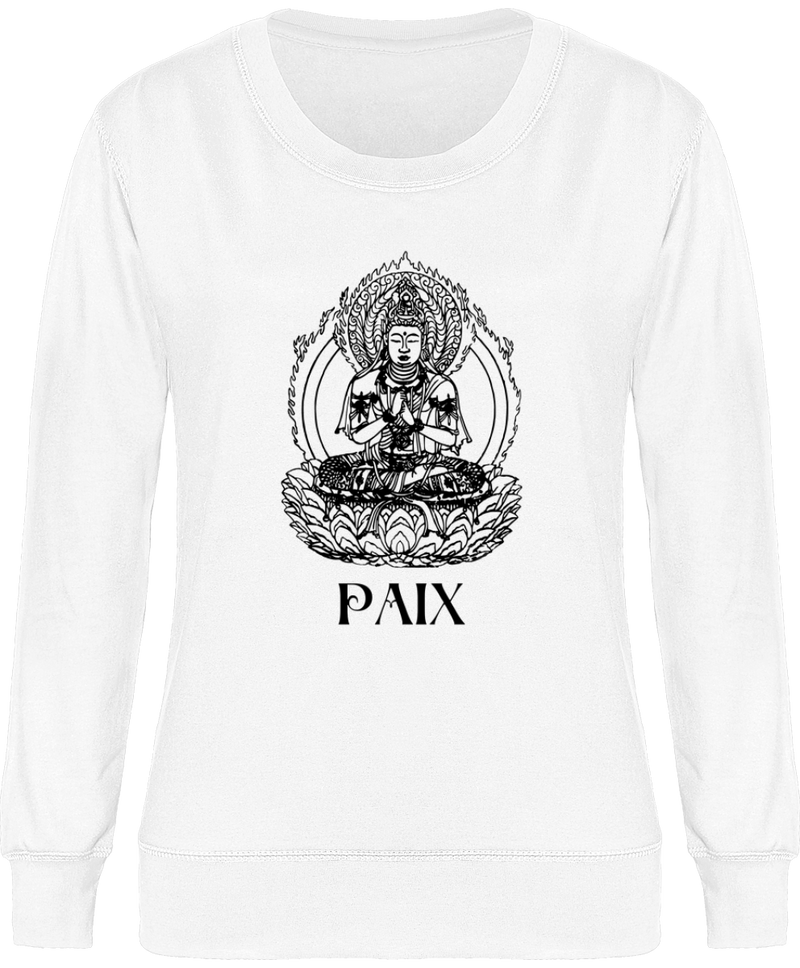 Sweatshirt bouddha - Femme