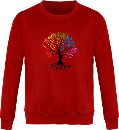 Sweatshirt arbre de vie coloré - Homme