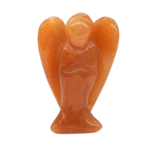 Figurine d’Ange gardien de cristal 50 mm