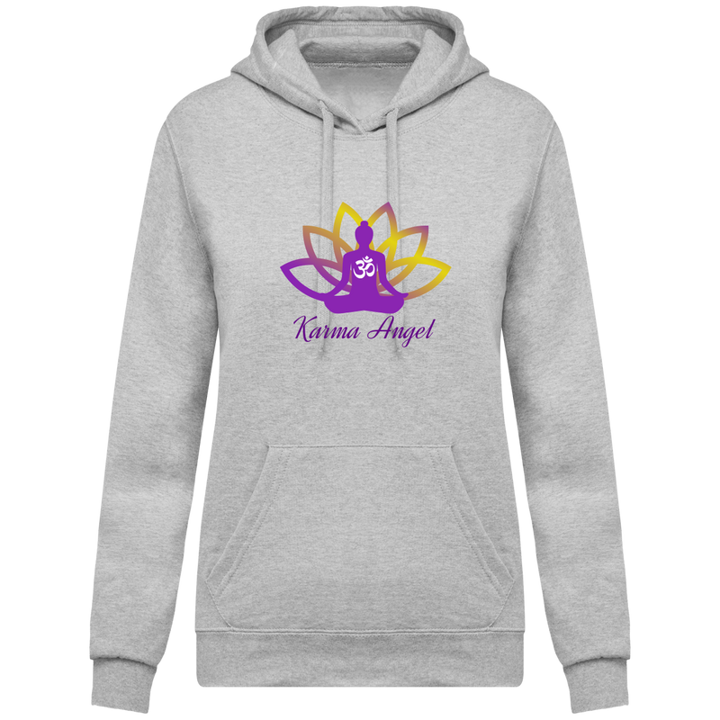 Sweatshirt à capuche logo 2 - Femme