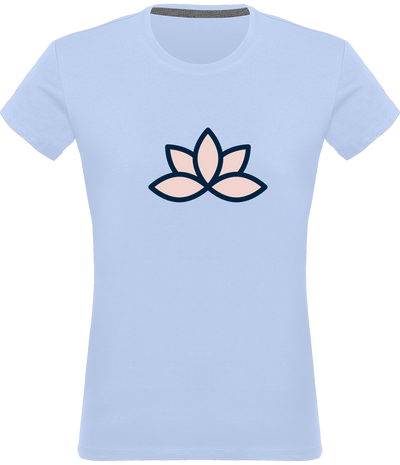 T-shirt fleur du lotus - Femme