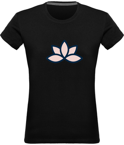 T-shirt fleur du lotus - Femme
