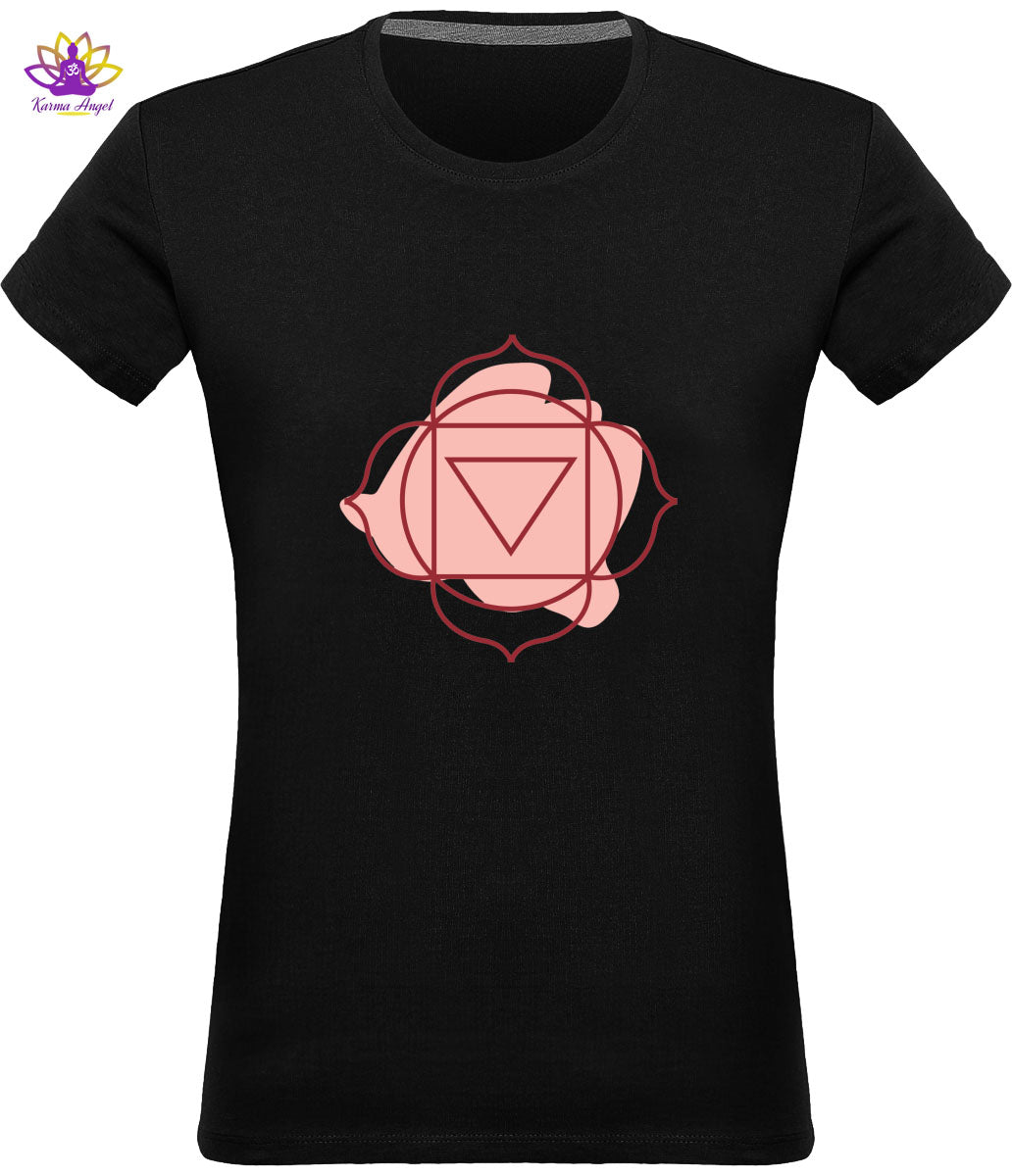 T-shirt 1er chakra - Femme 