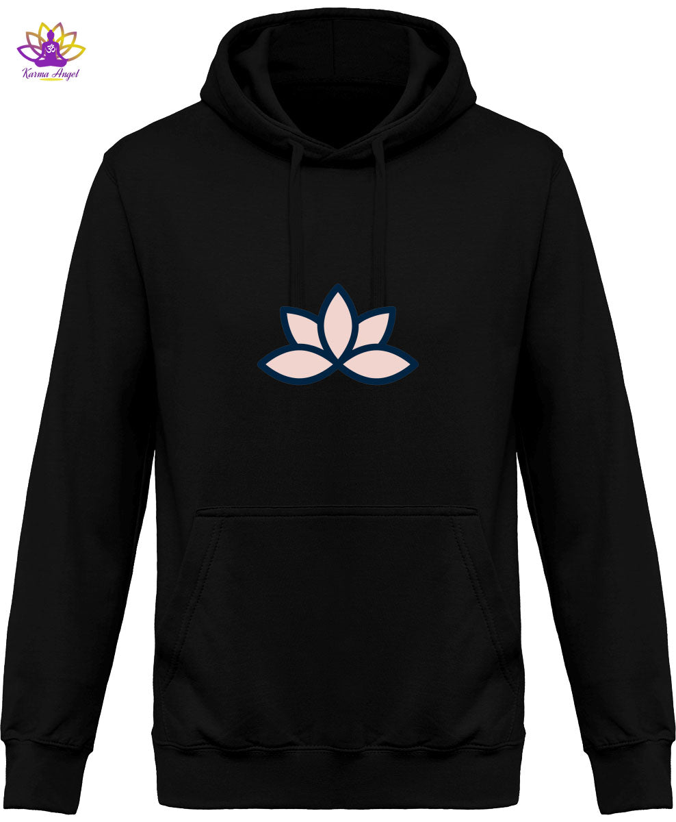 Sweatshirt à Capuche fleur du lotus - Homme 