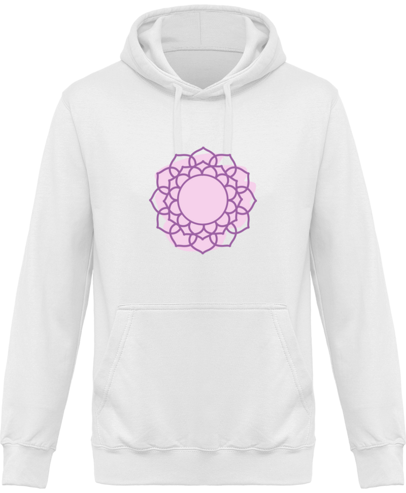 Sweatshirt à capuche 7ème chakra - Homme