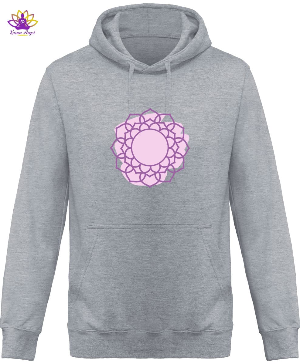 Sweatshirt à capuche 7ème chakra - Homme 