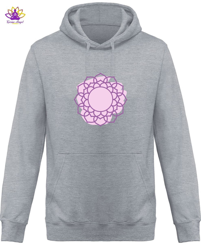 Sweatshirt à capuche 7ème chakra - Homme