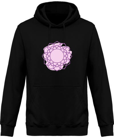 Sweatshirt à capuche 7ème chakra - Homme