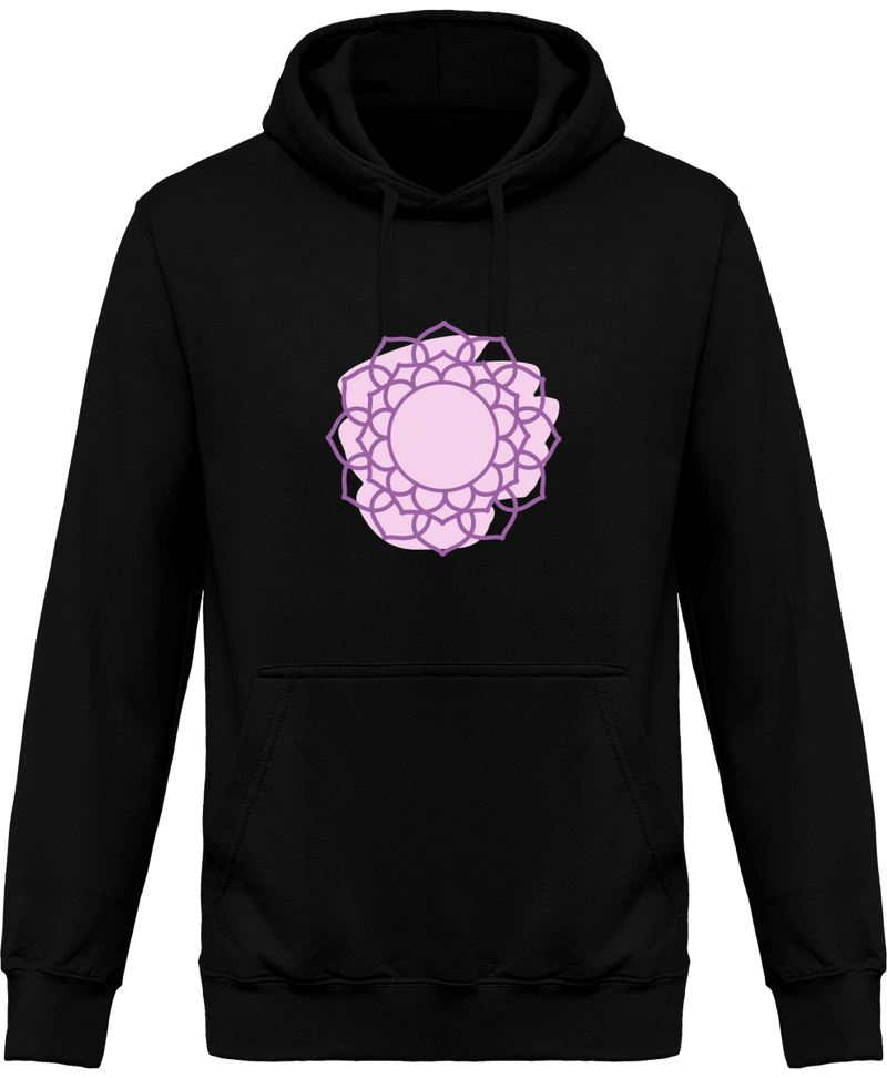 Sweatshirt à capuche 7ème chakra - Homme