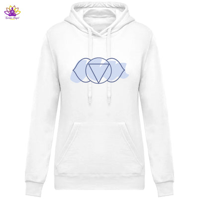 Sweatshirt à capuche 6ème chakra - Femme