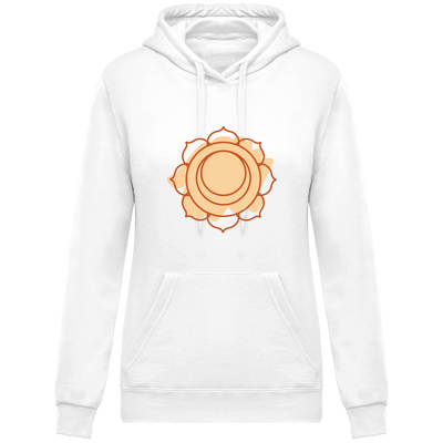 Sweatshirt à capuche 2ème chakra - Femme