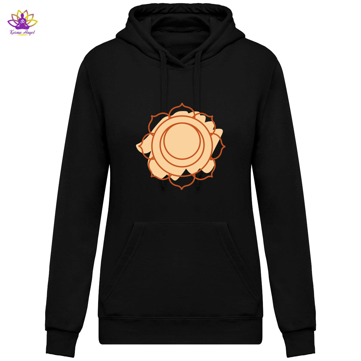 Sweatshirt à capuche 2ème chakra - Femme 