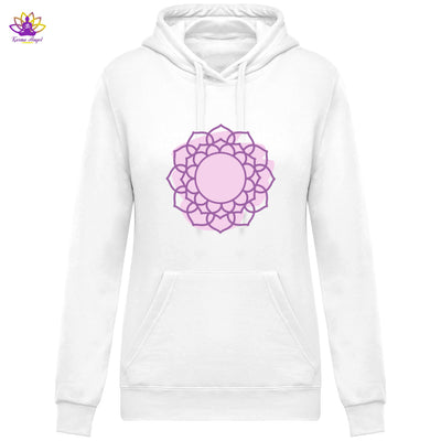 Sweatshirt à capuche 7ème chakra - Femme