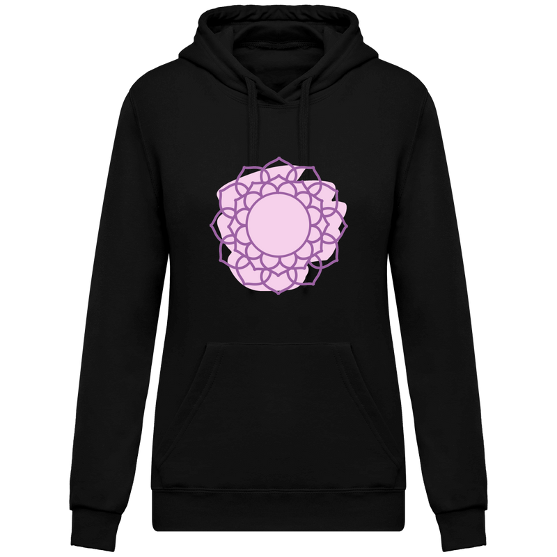 Sweatshirt à capuche 7ème chakra - Femme