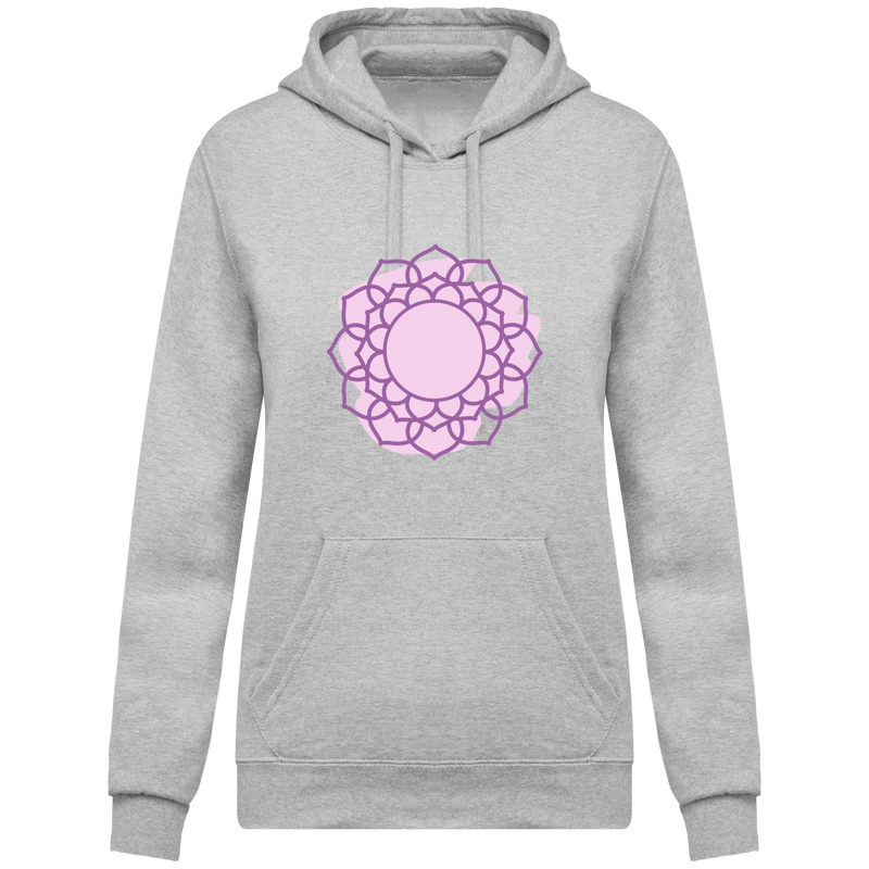 Sweatshirt à capuche 7ème chakra - Femme
