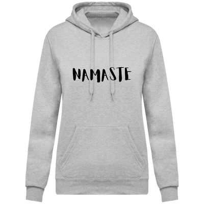 Sweatshirt à capuche namaste - Femme