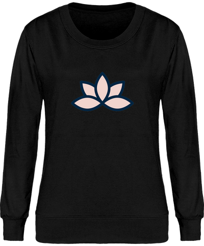 Sweatshirt fleur du lotus - Femme