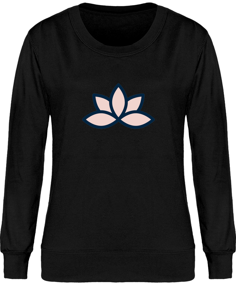 Sweatshirt fleur du lotus - Femme