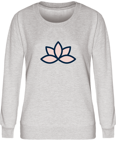 Sweatshirt fleur du lotus - Femme