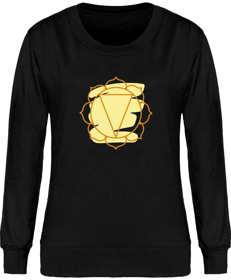 Sweatshirt 3ème chakra - Femme