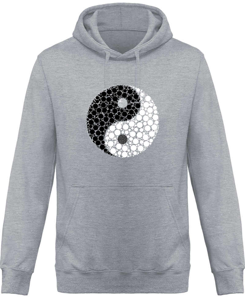 Sweatshirt à capuche yin yang - Homme