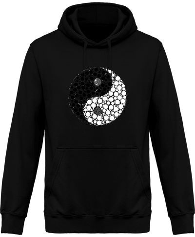 Sweatshirt à capuche yin yang - Homme