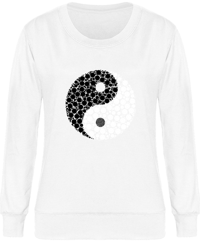 Sweatshirt yin yang - Femme