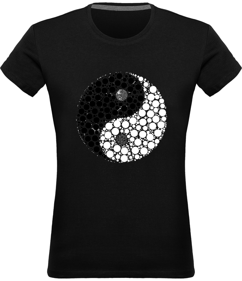 T-shirt yin yang - Femme