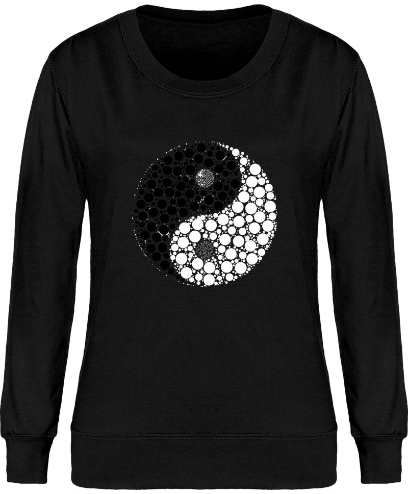 Sweatshirt yin yang - Femme