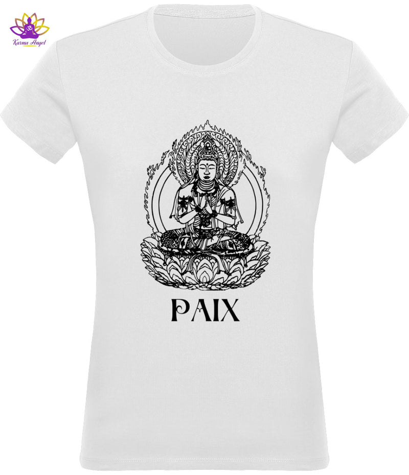 "Éveil spirituel" - T-shirt femme en coton bio, plusieurs coloris