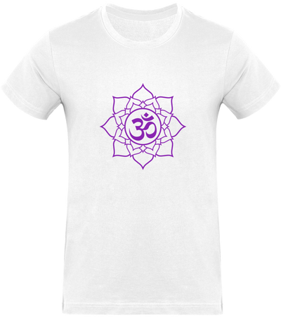T-shirt ohm & fleur du lotus - Homme