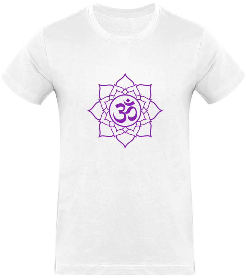T-shirt ohm & fleur du lotus - Homme