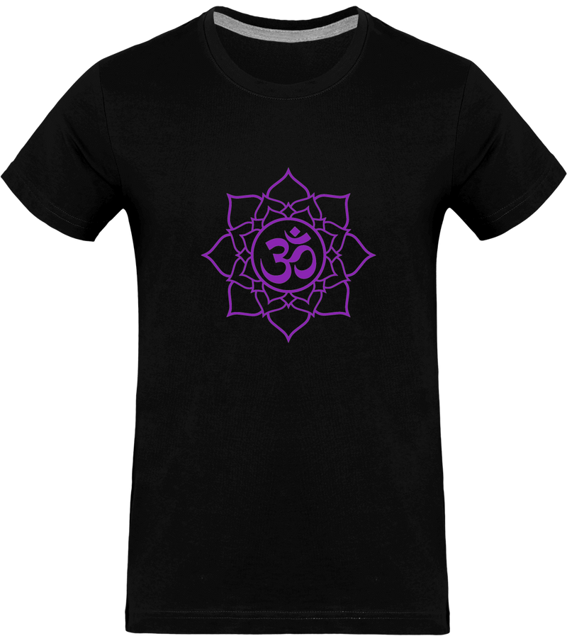 T-shirt ohm & fleur du lotus - Homme