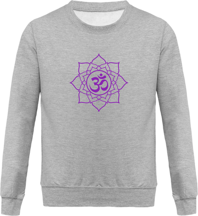 Sweatshirt ohm & fleur du lotus - Homme