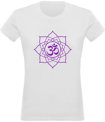 T-shirt ohm & fleur du lotus - Femme 