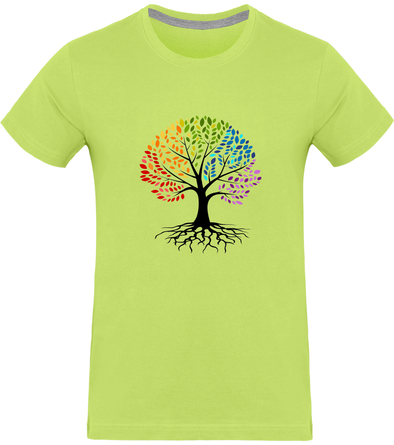 T-shirt arbre de vie coloré - Homme