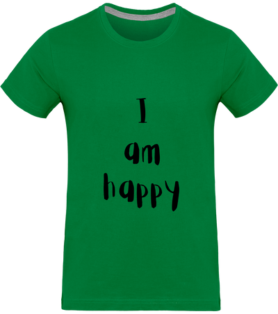 T-shirt I am happy - Homme