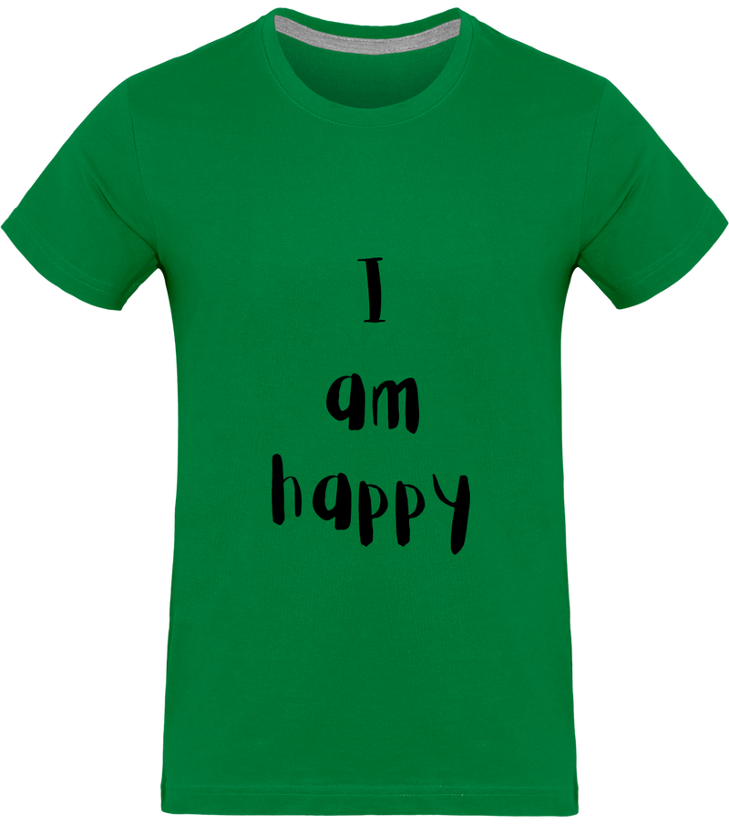 T-shirt I am happy - Homme