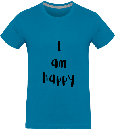 T-shirt I am happy - Homme