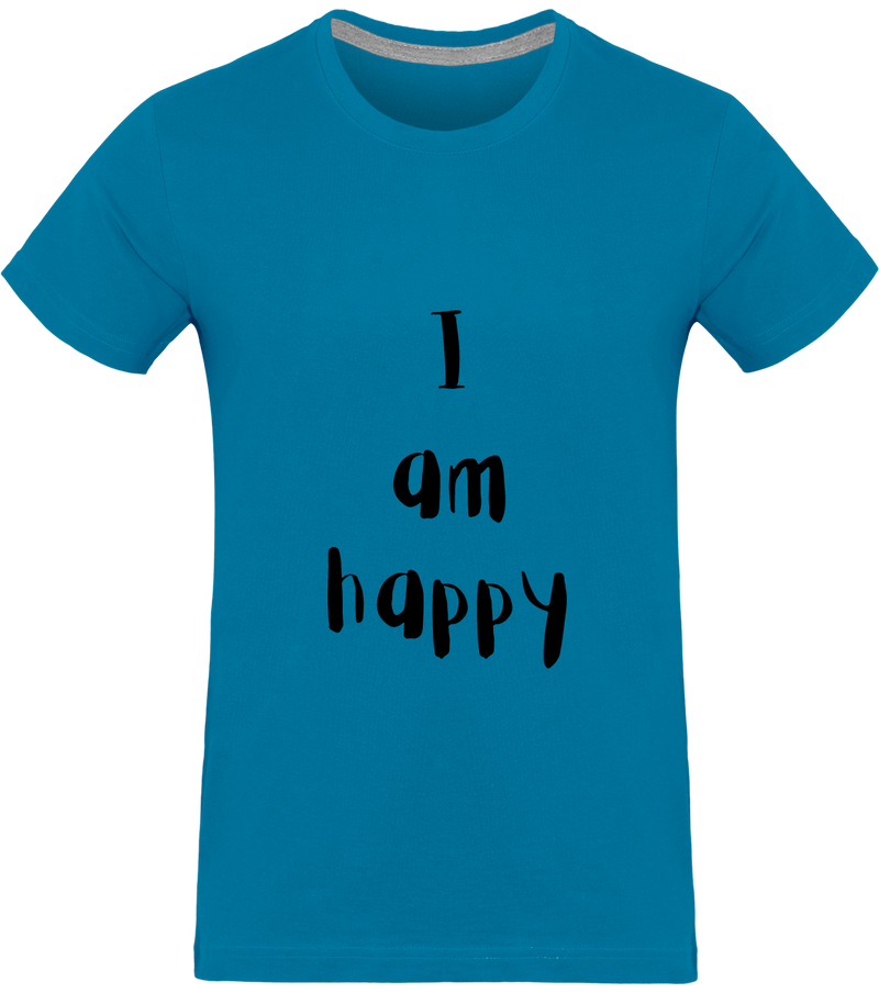 T-shirt I am happy - Homme