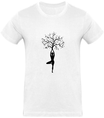 T-shirt yoga tree - Homme