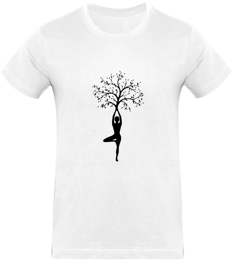 T-shirt yoga tree - Homme