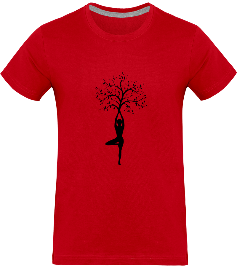 T-shirt yoga tree - Homme