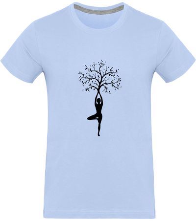 T-shirt yoga tree - Homme