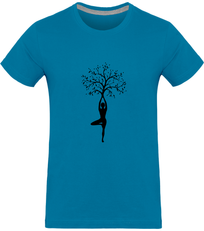 T-shirt yoga tree - Homme