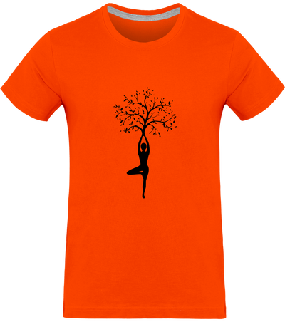 T-shirt yoga tree - Homme