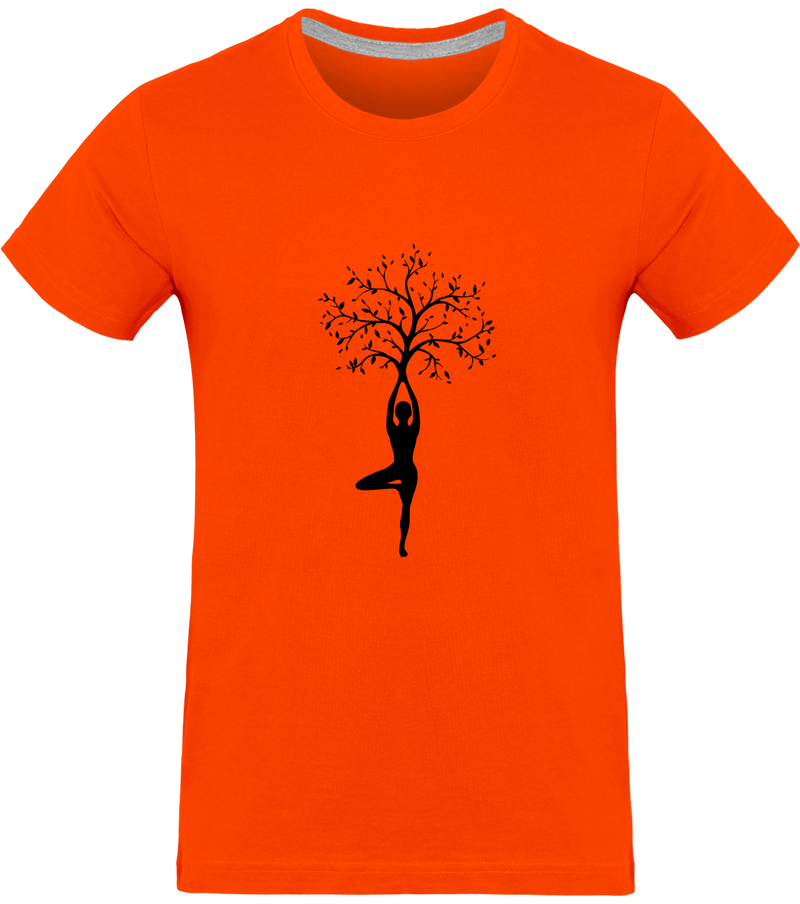 T-shirt yoga tree - Homme